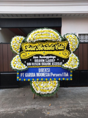 Papan Bunga Duka di Menemeng